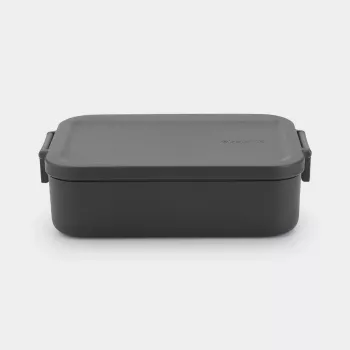 Brabantia Make & Take Lunch Box Medium Dark Grey 1.1L