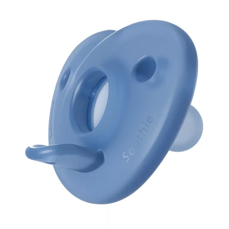 Philips Avent Soothie Silicone Pacifier with Silicone Shield, 0-6 Months, 2 Pack