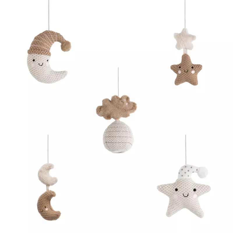 Baby's Only Musical Mobile 0+ Heaven Clay / Warm Linen