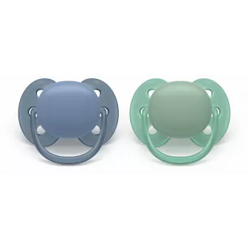 Philips Avent Ultra Soft Pacifier 6-18 Months, 2-Pack, Boy