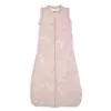 Lodger Hopper Matcha Turtle Baby Sleeping Bag with Removable Sleeves, Powder, 68-80 cm