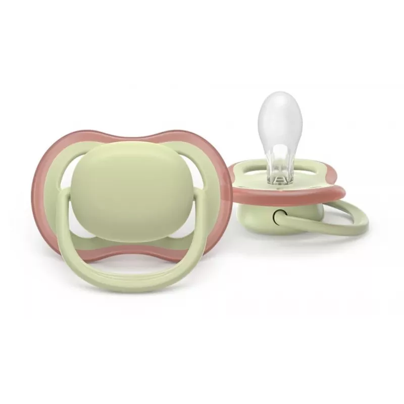 Philips Avent Ultra Air Day and Night Pacifier, 6-18 Months, 2 Pack