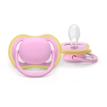 Philips Avent Ultra Air Pacifier 6-18 Months, 2-Pack, Animal Design