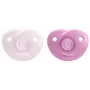 Philips Avent Soothie Silicone Pacifier with Silicone Shield, 0-6 Months, 2 Pack