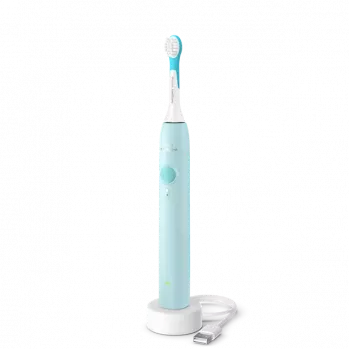 Philips Sonicare for Kids HX6500/23 Electric Toothbrush, Aqua/Teal