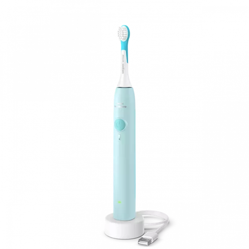 Philips Sonicare for Kids HX6500/23 Electric Toothbrush, Aqua/Teal