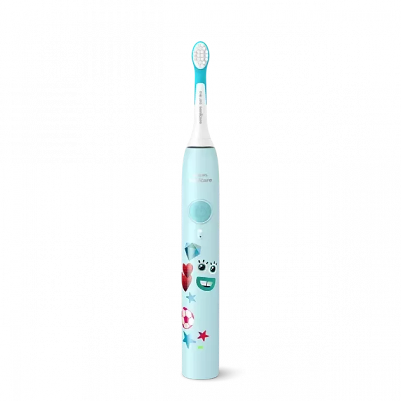Philips Sonicare for Kids HX6500/23 Electric Toothbrush, Aqua/Teal