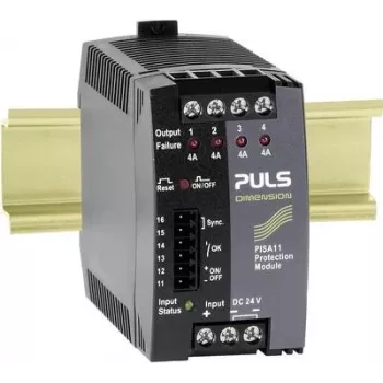 PULS DIMENSION PISA11.404 4-Channel Safety Module 24 V/DC 4 x 4 A