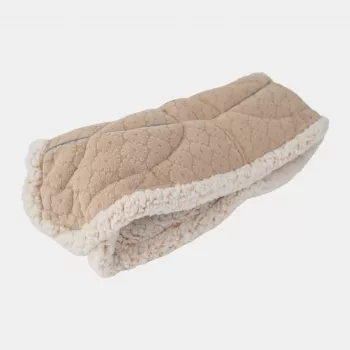 Lodger Warmer Folklore Fleece Stroller Mittens, Beige