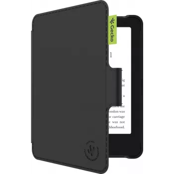 Gecko Covers Cactus Cover eReader Protective Case for Kobo Clara Colour/BW & Tolino Shine/Shine Color - Black V4CL2616C1