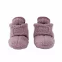 Lodger Slipper Teddy Baby Slippers, Rose, 3-6 Months