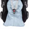 Lodger Hopper Matcha Turtle Baby Sleeping Bag with Removable Sleeves, Blue Fogg, 50/62