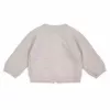 Lodger Topper Knit Merino Wool Baby Jacket, Birch, Size 56