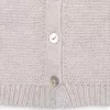 Lodger Topper Knit Merino Wool Baby Jacket, Birch, Size 56