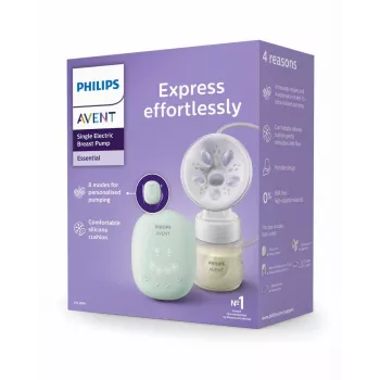 Philips Avent Single Electric Breast Pump with 125ml Bottle