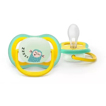 Philips Avent Ultra Air Night Pacifier 18m+ Neutral 2-Pack
