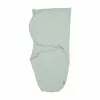 Lodger Bundler Solid Cotton Baby Swaddle Wrap, Peppermint