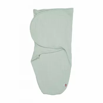 Lodger Bundler Solid Cotton Baby Swaddle Wrap, Peppermint