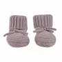 Lodger Slipper Merino Wool Baby Slippers, Rose, 0-6 Months