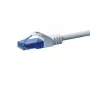 DSIT CAT6a U/UTP Ethernet Patch Cable, 100% Copper, 1.5 m, White DC-U6A2-015