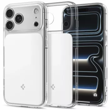 Spigen Ultra Hybrid T MagSafe Case for iPhone 17 Pro / 18 Pro - Glossy White
