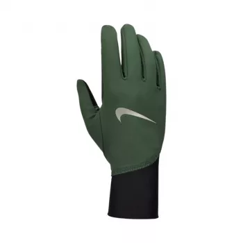 Nike Pacer Midweight Men's Running Gloves Green/Black XL