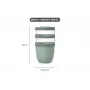 MEPAL Thermo Lunchpot Ellipse Insulated Food Container Nordic Sage 700 ml 107658094700