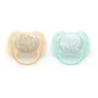 Philips Avent Ultra Soft DECO Pacifier 0-6 Months, 2-Pack, Silicone, BPA-Free, with Sterilizer Case