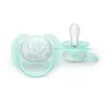 Philips Avent Ultra Soft DECO Pacifier 0-6 Months, 2-Pack, Silicone, BPA-Free, with Sterilizer Case
