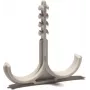 Schnabl DSS 20-25 H0 Light Grey Double Plug-in Clamp for Pipe Routing (30240)