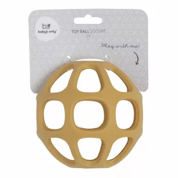BABY'S ONLY BO-860.862.017.50 Silicone Teething Ball, 0+, Ochre