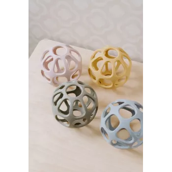 BABY'S ONLY BO-860.862.017.50 Silicone Teething Ball, 0+, Ochre