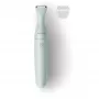 PHILIPS Essential Bikini Trimmer BRT398/15, Safe Trimming for Sensitive Areas, Wet & Dry, 3 Length Settings, Battery Operated, White with Pink Accents