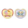 Philips Avent Ultra Air Pacifier 0-6 Months, 2-Pack, Blue & Green