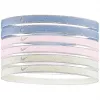 Nike Swoosh Sport Hairbands 6-Pack Metallic Purple, Pink, Yellow N1002008511OS