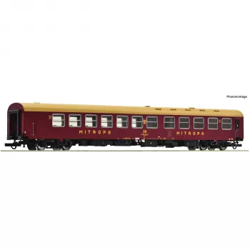 Roco 6200119 H0 Dining Car MITROPA of DR, Era IV, Red/Beige, 282mm, DC