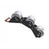 RUNPOTEC 10166 Cable Deflection Roller Chain - 3-Link
