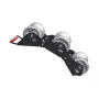 RUNPOTEC 10166 Cable Deflection Roller Chain - 3-Link