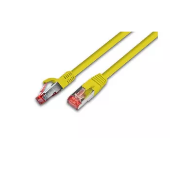 Wirewin KAT6A HQ Patch Cable, S/FTP, LSOH, Yellow, 10 m, RJ45 (PKW-PIMF-KAT6A 10.0 GE)