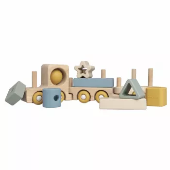 Baby's Only Wooden Toy Train, 10+, Swirl