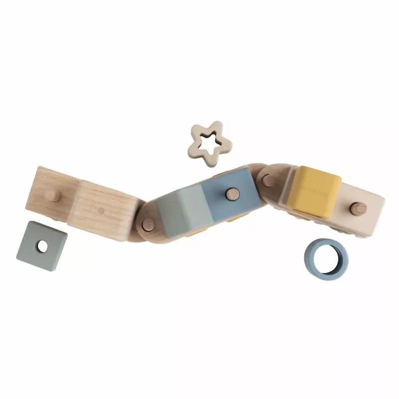 Baby's Only Wooden Toy Train, 10+, Swirl