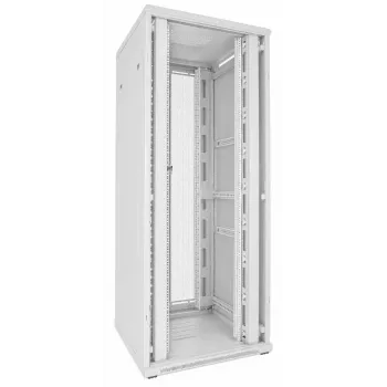DSIT 47U 19 inch Server Rack 800x800x2200mm White with Perforated Double Doors DS8847DD-W