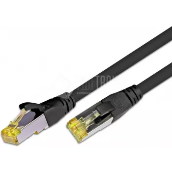 Wirewin PKW-PIMF-KAT6A 0.25 SW Cat6a S/FTP Patch Cable, 0.25 m, Black