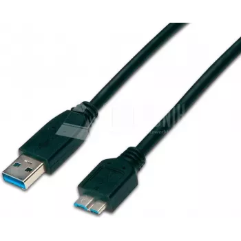 Wirewin USB 3.0 A to Micro-B Cable 1.8m Black USB 3.0 A-MB MM 1.8 SW