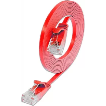 Wirewin Cat.6 Slim Patch Cable U/UTP 0.1m Red PKW-SLIM-KAT6 0.1 RT