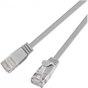 Wirewin Cat.6 U/UTP Slim Patch Cable, 1.5 m, Grey PKW-SLIM-KAT6 1.5