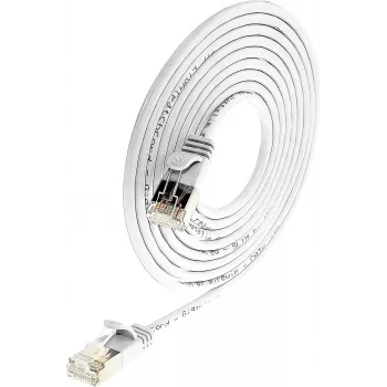 Wirewin Triotronik PKW-LIGHT-STP-K6 3.0 WS Cat6 STP Patch Cable 3m White