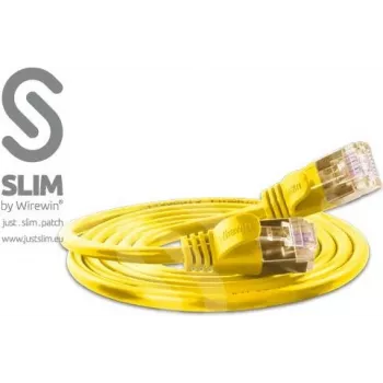 Wirewin Triotronik F/UTP Cat6 5m Grey Ethernet Patch Cable RJ45 to RJ45, Gigabit 1000 Mbps, Foiled Twisted Pair PKW-LIGHT-STP-K6 5.0 GE