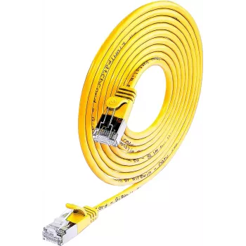 Wirewin Triotronik F/UTP Cat6 5m Grey Ethernet Patch Cable RJ45 to RJ45, Gigabit 1000 Mbps, Foiled Twisted Pair PKW-LIGHT-STP-K6 5.0 GE