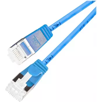 Wirewin Light Patch Cable Round U/FTP Cat 6a Blue 0.1m Slim PKW-LIGHT-STP-K6A 0.1 BL